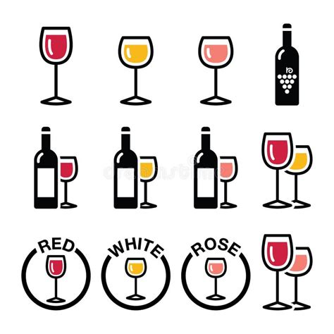 Wine Glasses And Bottle Stock Vector Illustration Of Flute 49036996