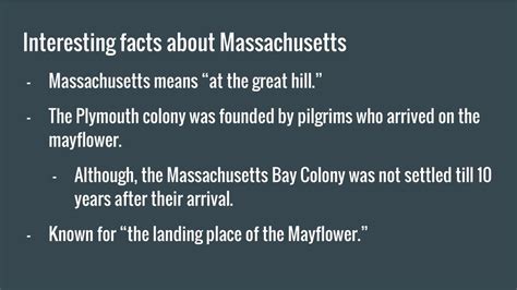 Interesting Facts About Colonial Massachusetts Daily Attentive