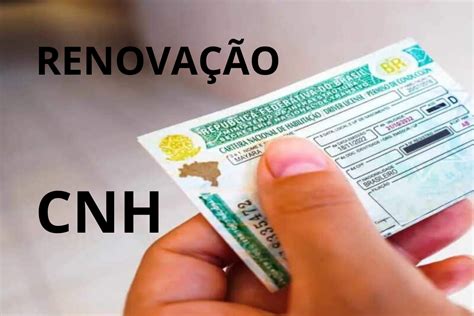 Solicitar Renova O Da Carteira Nacional De Habilita O Cnh Detran Mg