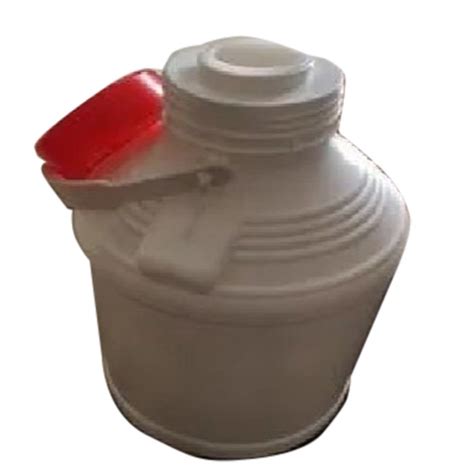 Round White HDPE Can For Liquid Storage At 55 Piece In New Delhi