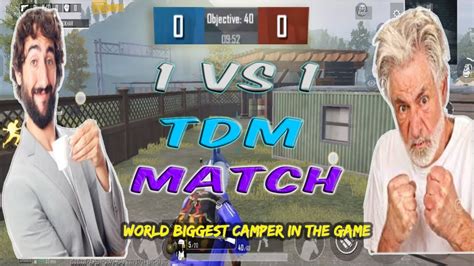 Vs Tdm Challenge Against The Best Tdm Player Pubg Mobile