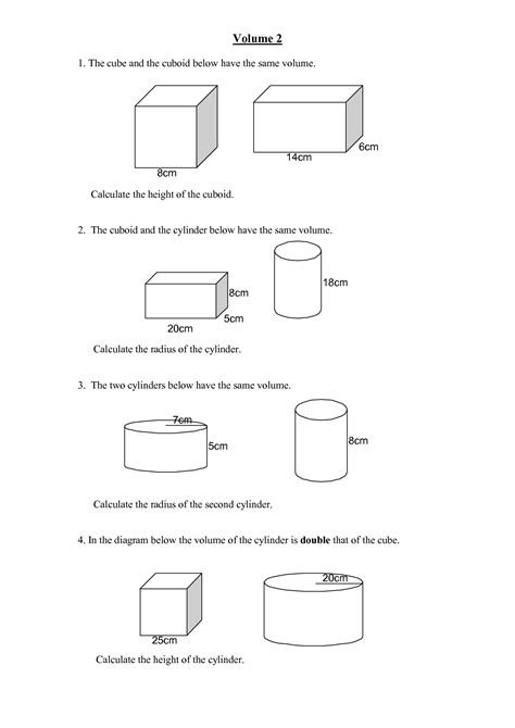 Nets Of Prisms And Cylinders