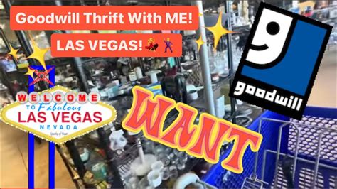 Come Thrift With Me At Goodwill Las Vegas New Items Are Out They Are