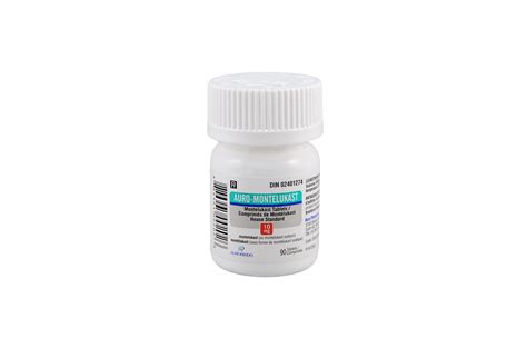 Auro Montelukast 10mg Tab 90 Btl Auro Pharma Canada