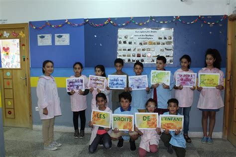 Journée mondiale de lenfance Afak Alajial Ecole Maternelle