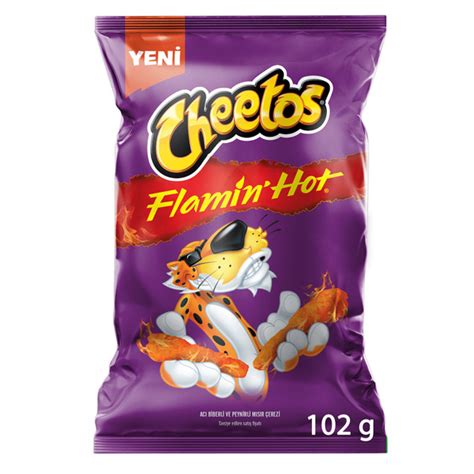 Кукурузные чипсы Cheetos Flamin Hot Crunchy ОСТРЫЕ 1 шт 102 г Турция купить с доставкой по