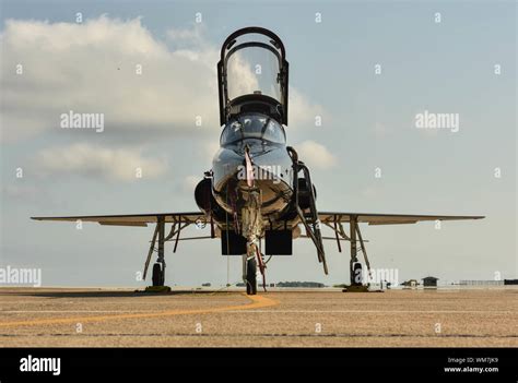 Us Air Force Airmen Prepare A T 38 Talon For Takeoff At Joint Base