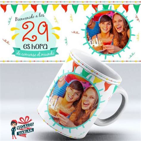 Mug Cumplea Os A Os Foto Personalizada Regalos Que Hablan