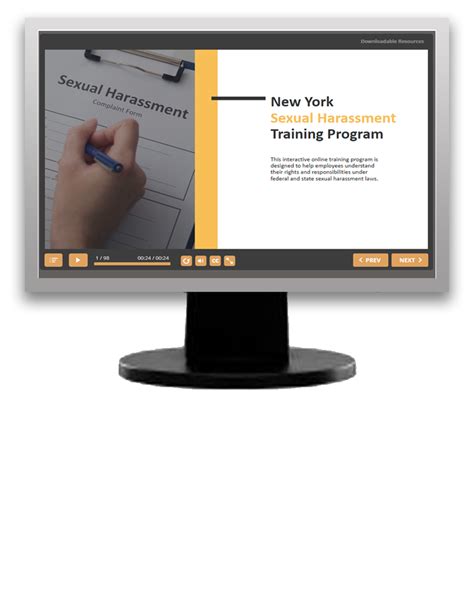 New York Sexual Harassment Training Program Elearning Module