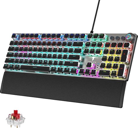 Amazon Gaming Keyboard Tecurs Mechanical Keyboard With Magnetic