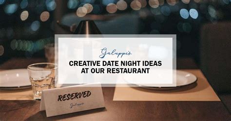 Enjoy Date Night With Live Music At Galuppis Restaurant