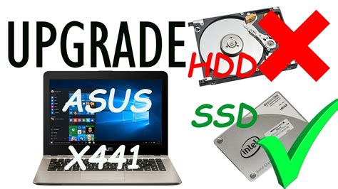 Bongkar Dan Upgrade Ssd Asus X441u X441 Series I3 7020u I3 Gen 7 Youtube