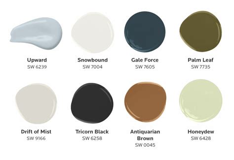 Sherwin Williams 2025 Color Palette Hana Quinn
