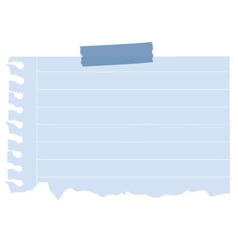 Cute Paper Sticky Note 47405248 Png