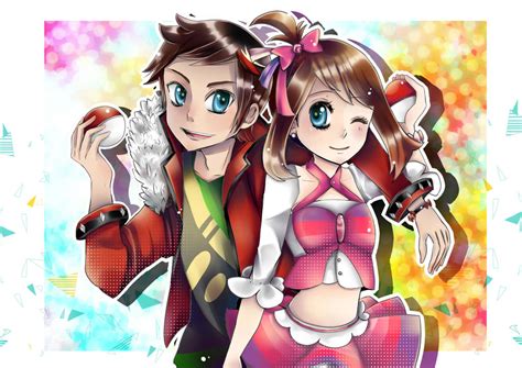 Pokemon Oras Brendan And May By Azallie On Deviantart