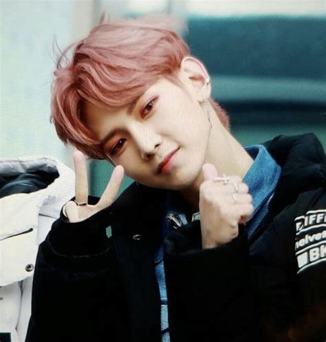 Ateez Yeosang In 2024 Hair Pink Teams