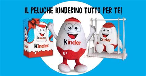 Vinci 100 Peluche Kinderino Al Giorno Con Kinder E Ferrero Scontomaggio