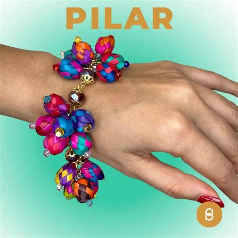 Pilar Pulsera Mexicana Hecha A Mano Bonitomx Bisuter A Artesanal