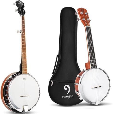 Amazon Vangoa Banjo 5 String Full Size With Portable Concert Banjo