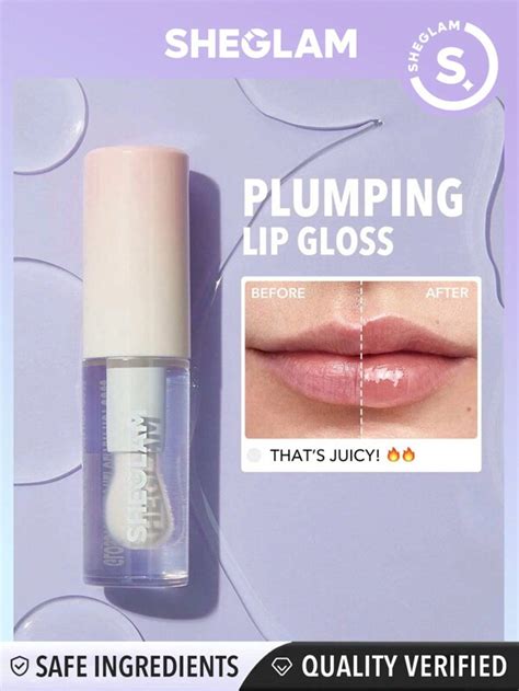 Sheglam Hot Goss Plumping Lip Gloss That S Juicy Instant Volumising Lip Gloss High Shine Finish
