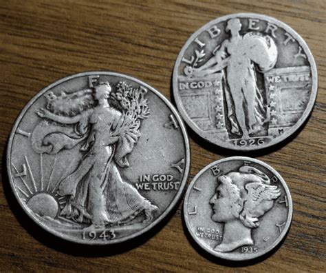 90% Silver US Coins Set - 3 Vintage Pieces - Chronicle Collectibles