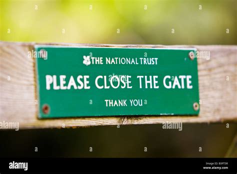National Trust Sign Signage Stock Photos And National Trust Sign Signage