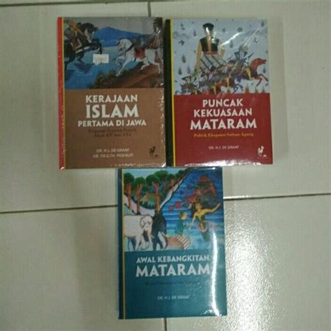 Jual Paket Buku De Graaf Awal Kebangkitan Mataram Puncak Kekuasaan