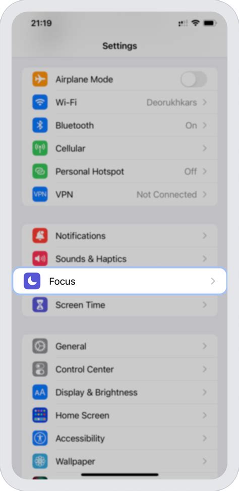 What Is Focus On IOS How To Use Focus On IOS 15 IPadOS 15