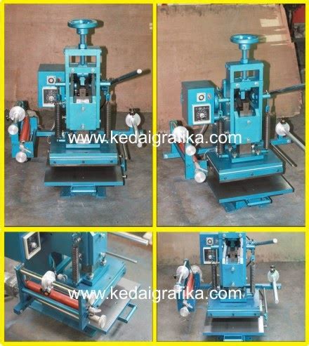 Mesin Hot Print Hot Stamping Foil Poly Mas Kedaigrafika