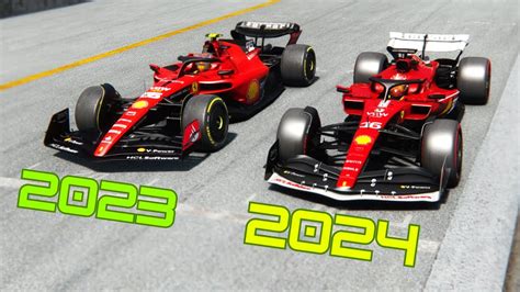 Ferrari F1 2024 Pre Season Vs Ferrari F1 2023 Imola GP YouTube