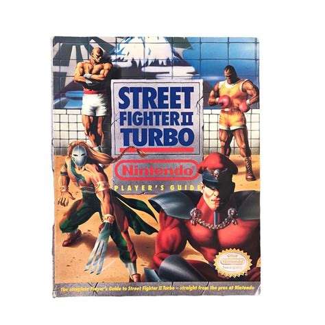 Street Fighter II 2 Turbo Nintendo Players Guide 1993 Paperback Book