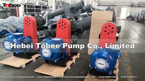 X D Ah Centrifugal Slurry Pump For Pumping Thickener Underflow