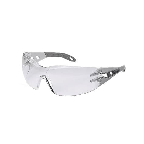 Jual Uvex Safety Glasses Pheos Clear Lens Light Grey Grey Frame Af