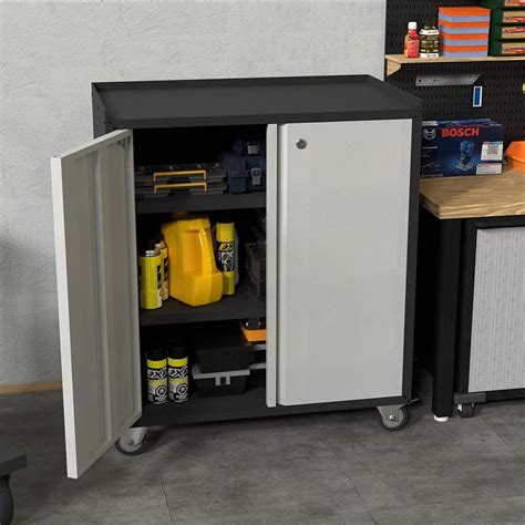 Jaord Metal Garage Tool Cabinet With Wheels Review Garage Organization Hq