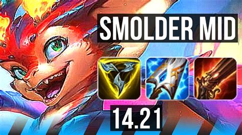 SMOLDER Vs HWEI MID KR Challenger 14 21 YouTube