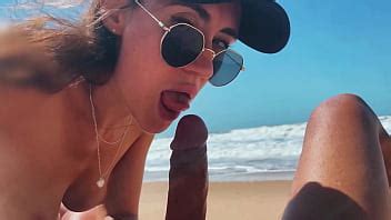 My Super PoV Blowjob From Beauty Teen Girl In A Cap Seashore Naked