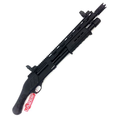 Lazer Arms Guardian Tactical 12ga Shotgun 145″ Barrel With Flip Up