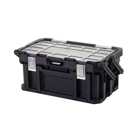 Husky Build Out 22 In Modular Tool Storage Rolling Tool Box The Home Depot Canada