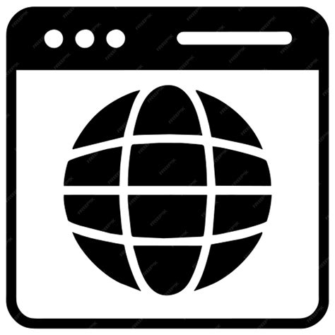 Icono de la plataforma web | Vector Premium