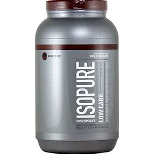 Nature S Best Perfect Low Carb Isopure Dutch Chocolate Lb