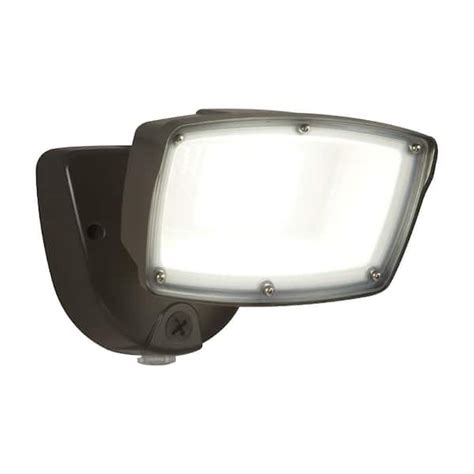 Halo Fsl Watt Bronze Outdoor Integrated Led Flood Light With