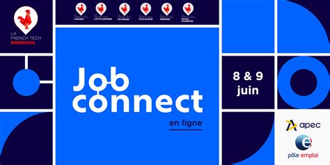 Retour Du Job Connect Sur Deux Jours En Ligne Les Et Juin