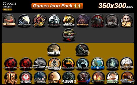 Games Icon Pack 11 By Lughn4s4d On Deviantart