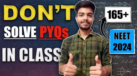 You Are Solving Pyq The Wrong Waybest Physics Strategy To Score