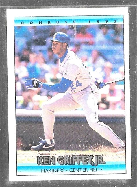 1992 Donruss Ken Griffey Jr 165 Seattle Mariners Baseball Card EBay