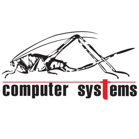 computer systems logo vector logo  computer systems brand