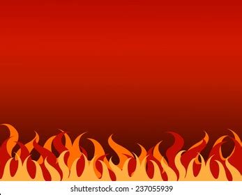 Fire Hot Background Red Flame Stock Vector Royalty Free Shutterstock