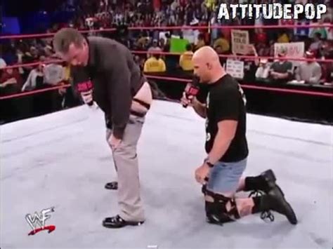 Stone Cold Mr Mcmahon S Kiss My Ass Club Segment Coub The Biggest