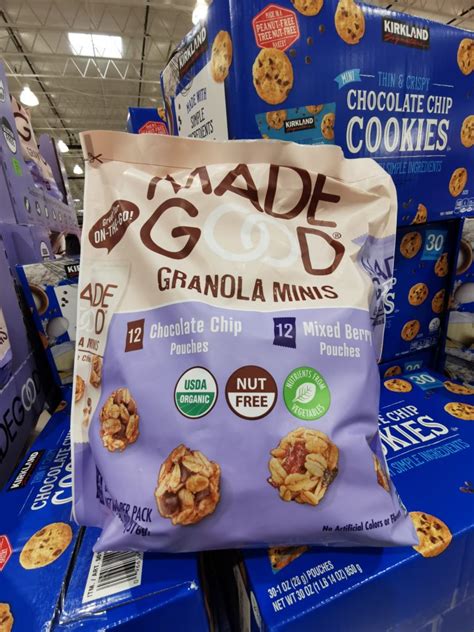 Costco 1560969 Made Good Organic Granola Minis Costcochaser