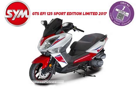 Sym GTS EFI 125 Sport Edition Limited 2017 Scooter Dz SCOOTER DZ